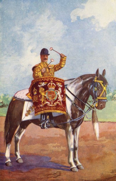 Drum Horse of the 1st Life Guards by after Edgar Alfred Holloway