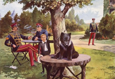 Teddy, the Pet Bear of the 11th Hussars by after Edgar Alfred Holloway