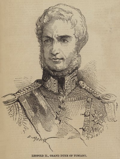 Leopold II, Grand Duke of Tuscany by after Edmond Morin