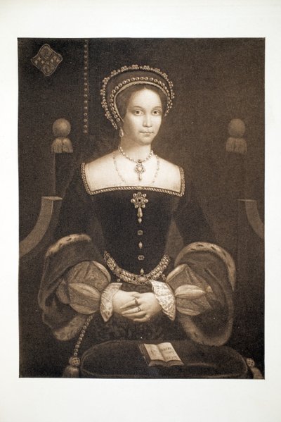 Princess Mary, later Queen Mary I, c.1537, pub. 1902 by after English School