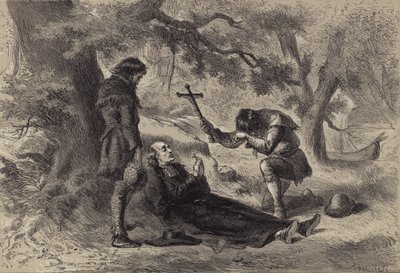 Death of Father Marquette by after Felix Octavius Carr Darley