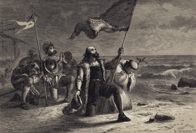 The Landing of Columbus by after Felix Octavius Carr Darley
