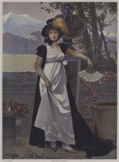 Portrait of a Woman by after Francois Flameng