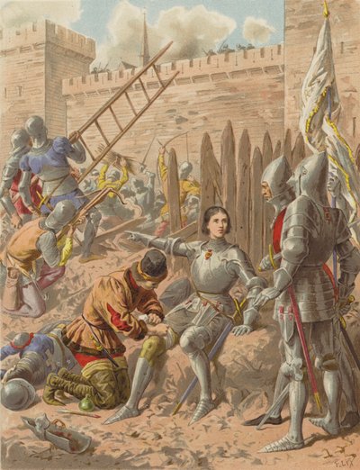 The Siege of Paris (chromolitho) by after Frederic Theodore Lix
