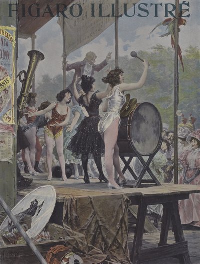 The Parade (Cover of Le Figaro Illustre, November 1897) by after Frederik Hendrik Kaemmerer