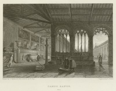 Campo Santo, Pisa by after George Cattermole