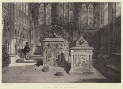 The Beauchamp Chapel, Warwick by after George Cattermole