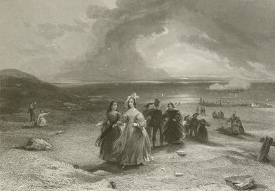 The Queen at Burlington by after George Cattermole