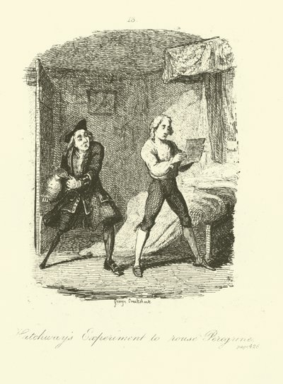 Illustration for Peregrine Pickle by after George Cruikshank