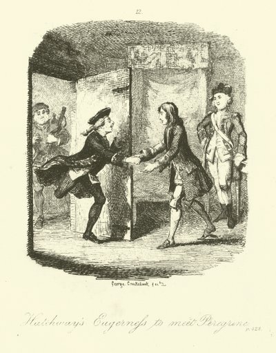Illustration for Peregrine Pickle by after George Cruikshank