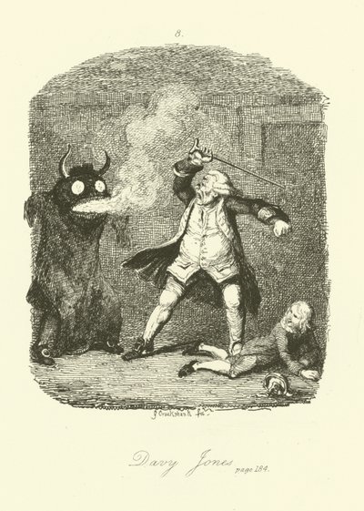 Illustration for Peregrine Pickle by after George Cruikshank
