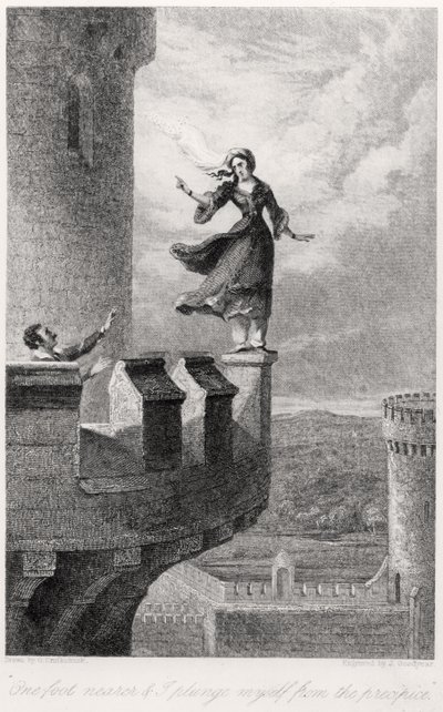 Rebecca, from Ivanhoe by Walter Scott by after George Cruikshank