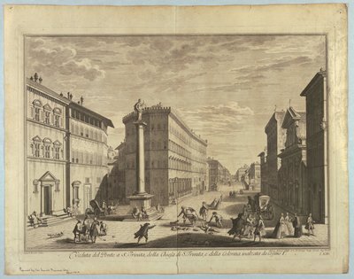 View of Florence, Plate from 