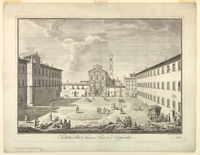 View of Florence, Plate from 