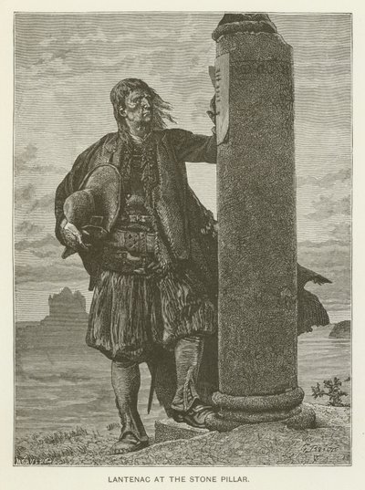 Lantenac at the Stone Pillar by after Gustave Brion