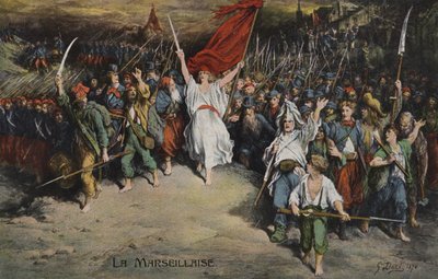 La Marseillaise, 1870 by Gustave after Dore