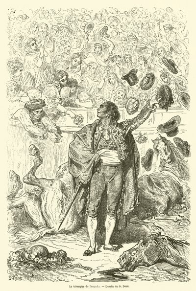 The Triumph of the Sword by Gustave after Dore