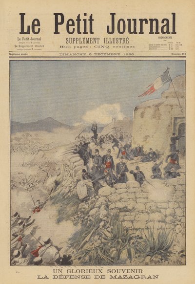 A Glorious Memory. The Defence of Mazagran by after Henri Meyer
