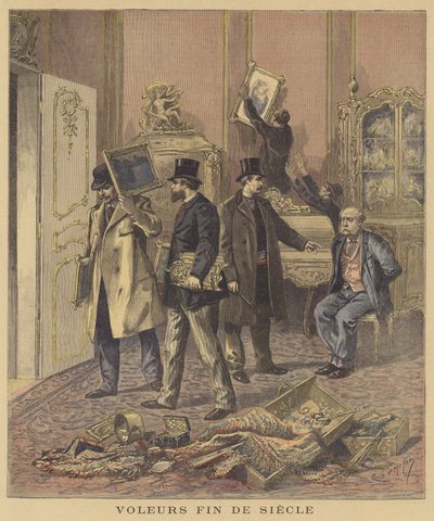 An Audacious Robbery by after Henri Meyer