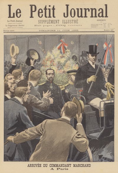 Arrival of Major Marchand in Paris by after Henri Meyer