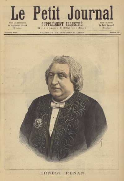 Ernest Renan by after Henri Meyer
