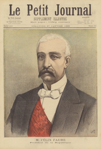 Felix Faure, President of the French Republic by after Henri Meyer