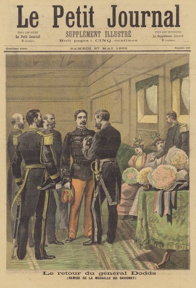 General Dodds Receiving the Dahomey Medal on His Return to France by after Henri Meyer