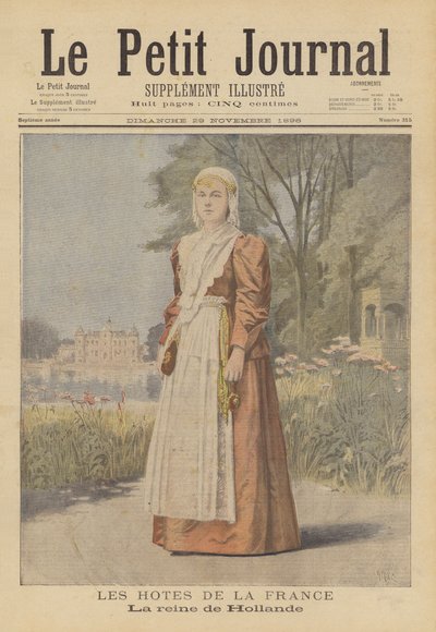Guests of France: The Queen of the Netherlands by after Henri Meyer