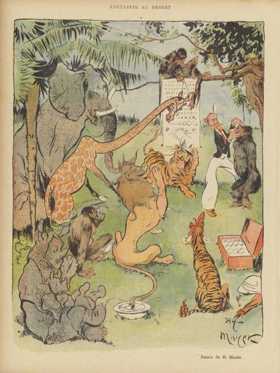 Illustration for Le Rire by after Henri Meyer