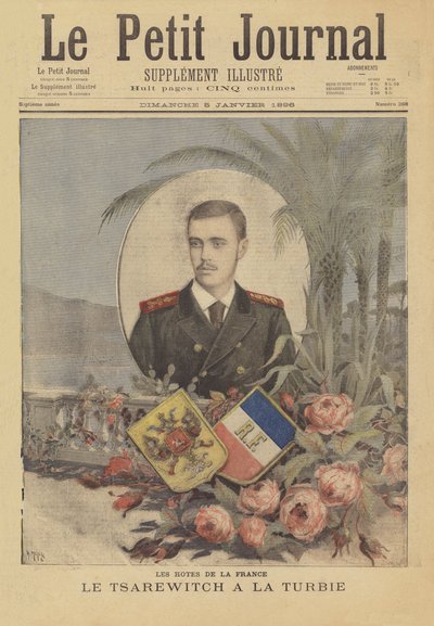 Royal Visitors to France: The Russian Tsarevich at La Turbie by after Henri Meyer