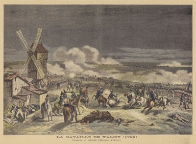 The Battle of Valmy (1792) by after Horace Vernet