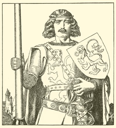 Sir Tristram of Lyonesse by after Howard Pyle