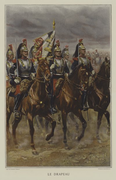 The Flag by after Jean Baptiste Edouard Detaille