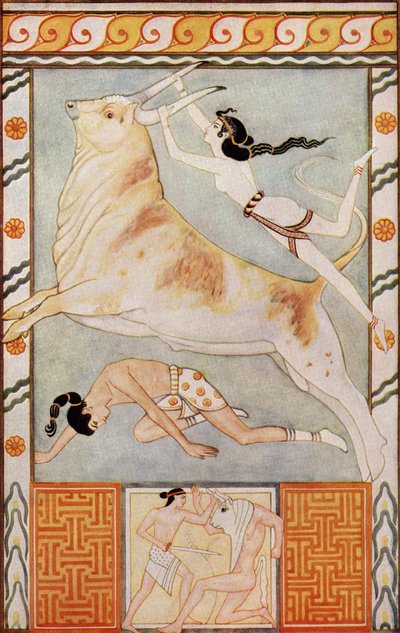The Bull Baiters, Illustration from 