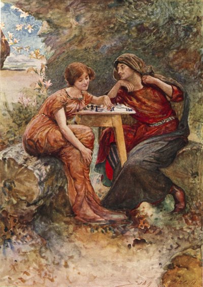 Ferdinand and Miranda by after John Henry Frederick Bacon