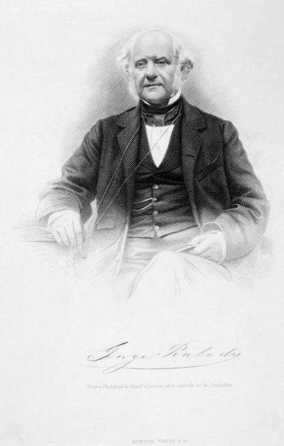George Peabody, c.1850s by John Jabez Edwin Paisley Mayall