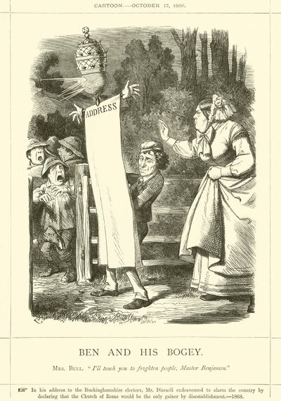 Ben and His Bogey by after John Tenniel
