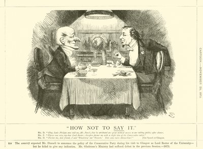 How Not to Say It by after John Tenniel