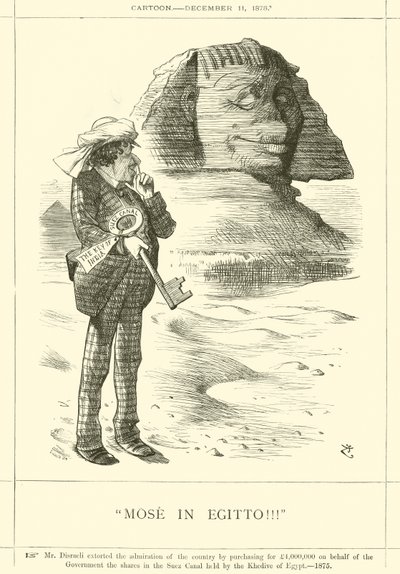 Moses in Egypt!!! by after John Tenniel
