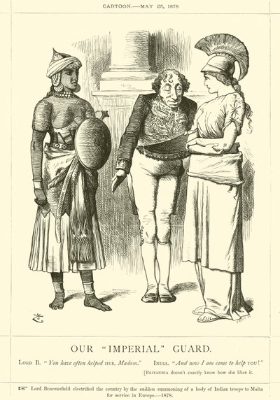Our Imperial Guard by after John Tenniel