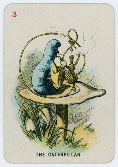 The Caterpillar by after John Tenniel