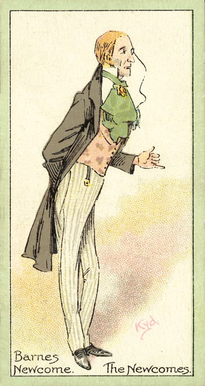 Barnes Newcome, Newcomes by after Joseph Clayton Clarke