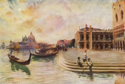 The Molo, Venice by Joseph (after) Finnemore