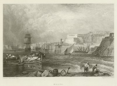 Malta by after Joseph Mallord William Turner