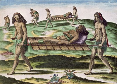 Hermaphrodites Transporting the Injured, from 