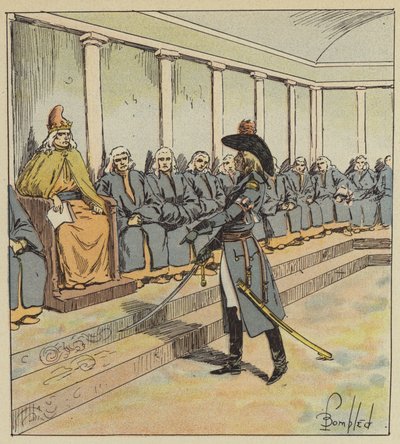 Junot threatens the Senate of Venice by after Louis Charles Bombled