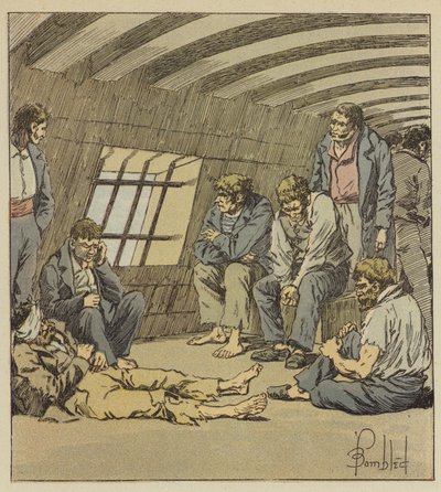 Most of our good sailors were prisoners in England by after Louis Charles Bombled