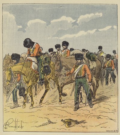 The army crossed this space with difficulty by after Louis Charles Bombled