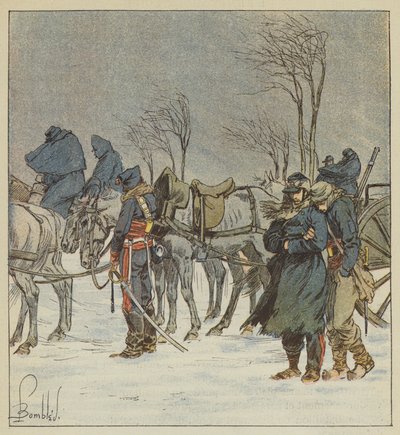 The Artillery of the 21st Corps by after Louis Charles Bombled