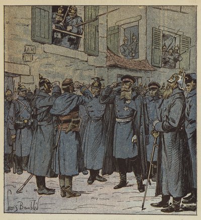 Captain Pendezec and General Treskow by after Louis Charles Bombled